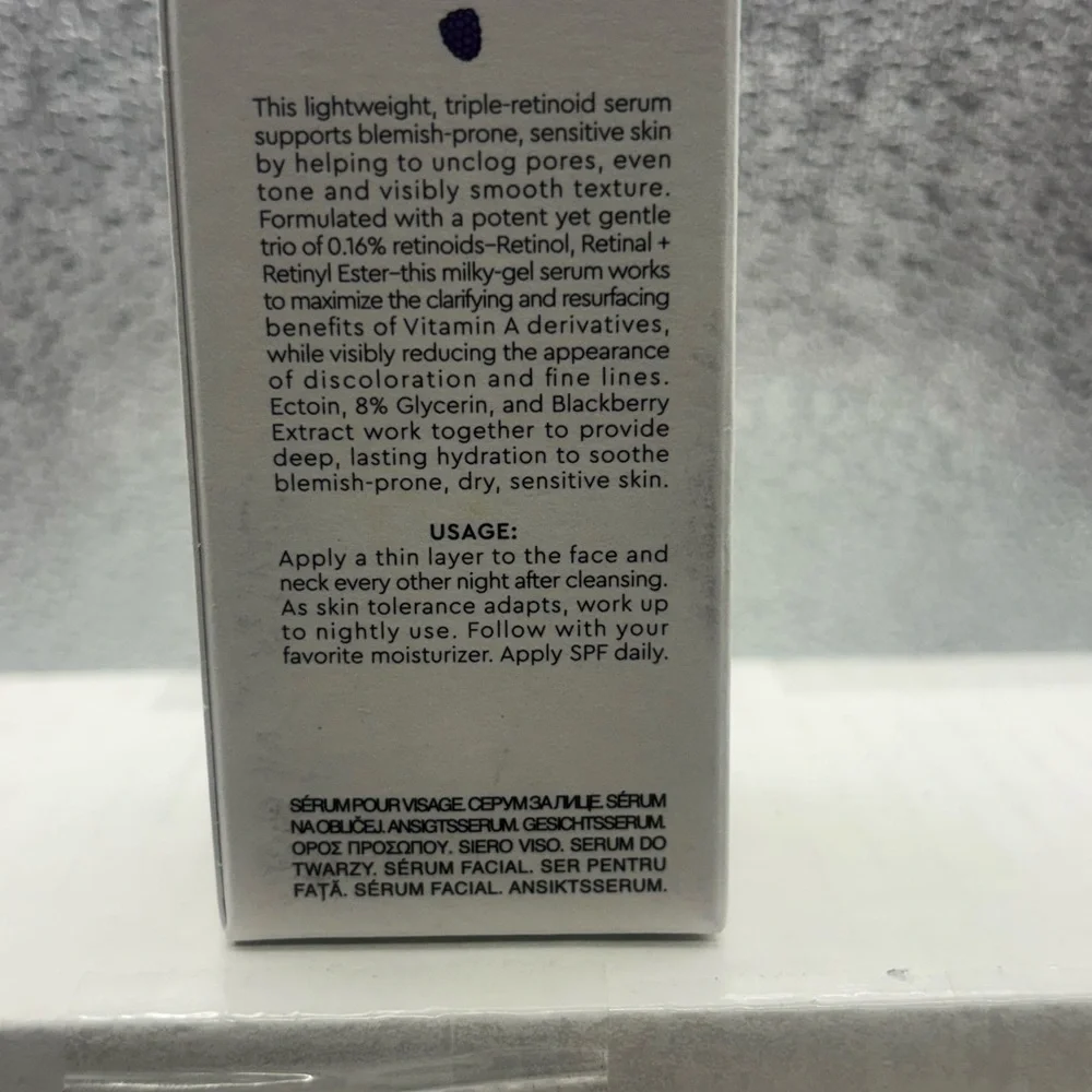 Glow Recipe Blackberry Retinol Blemish Serum - White & Purple - Picture 3 of 6